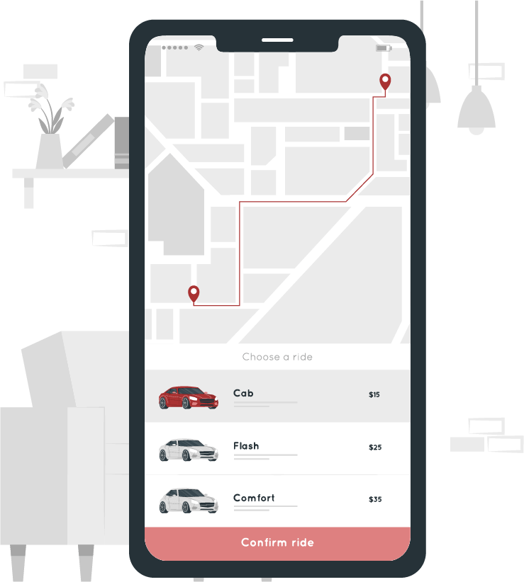 Taxi Booking App CTA