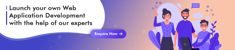 Launch your own Web Application Development with the help of our experts